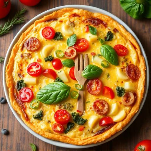 Frittata Veloce con Verdure, una ricetta semplice e versatile